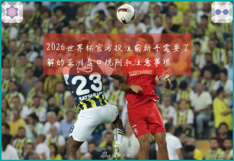 2026世界杯官方投注前新手需要了解的亚洲盘口规则和注意事项